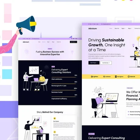 Advisium – Consultant & Consulting Elementor Template Kit