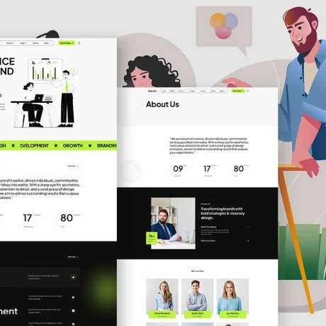 Digitalio – SEO & Digital Marketing Agency Elementor Template Kit