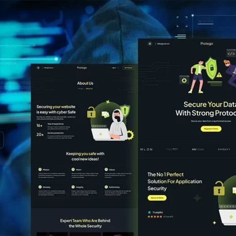 Protego – Cyber Security Services Elementor Template Kit