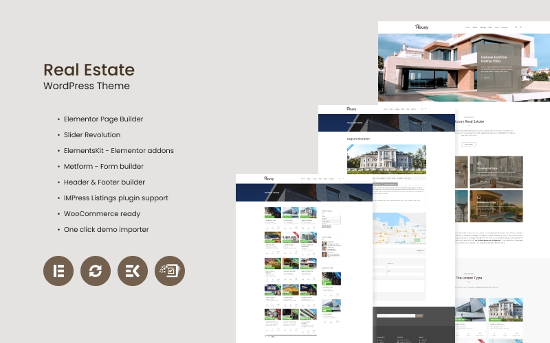 Housy – Real Estate WordPress Theme