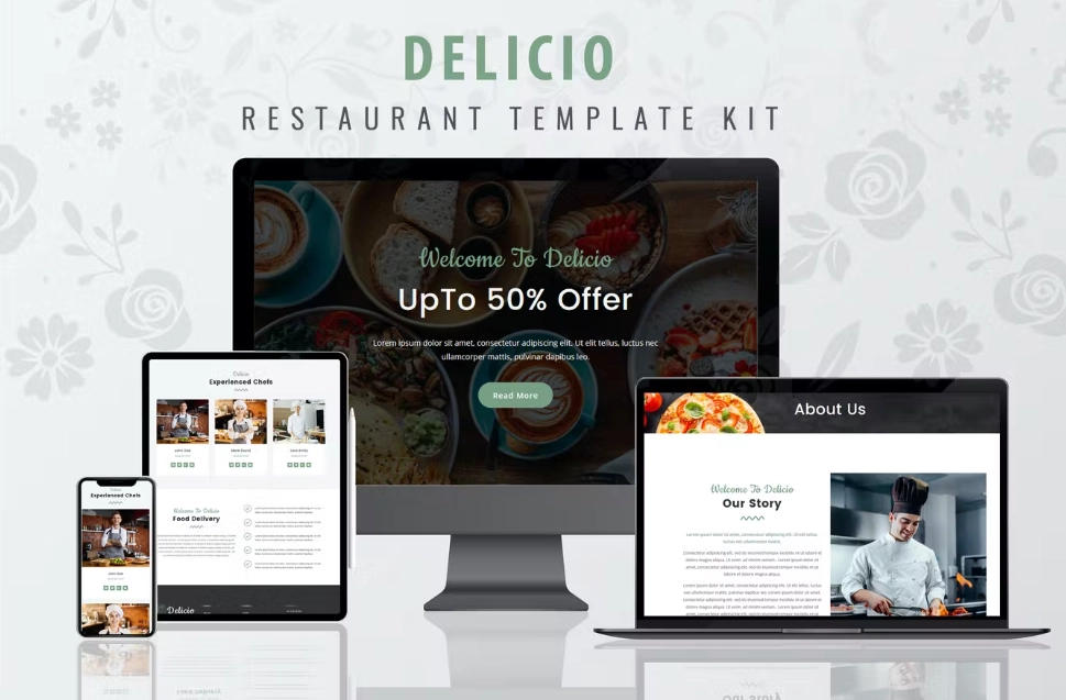 Delicio – Restaurant WordPress Template