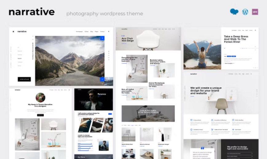 Narrative – Portfolio WordPress Theme