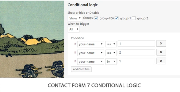 Conditional Fields for Contact Form 7