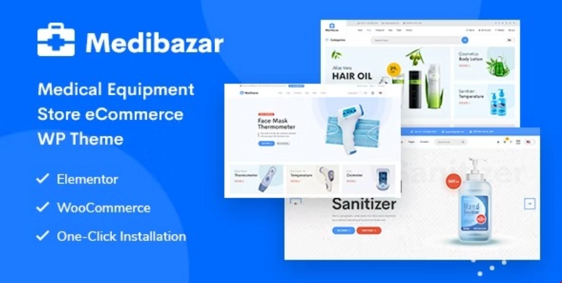 Medibazar  – Medical WooCommerce Theme