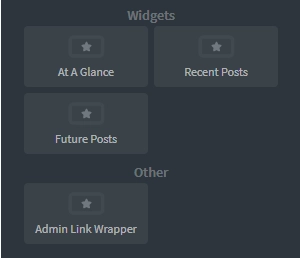 Dashboard Customizer