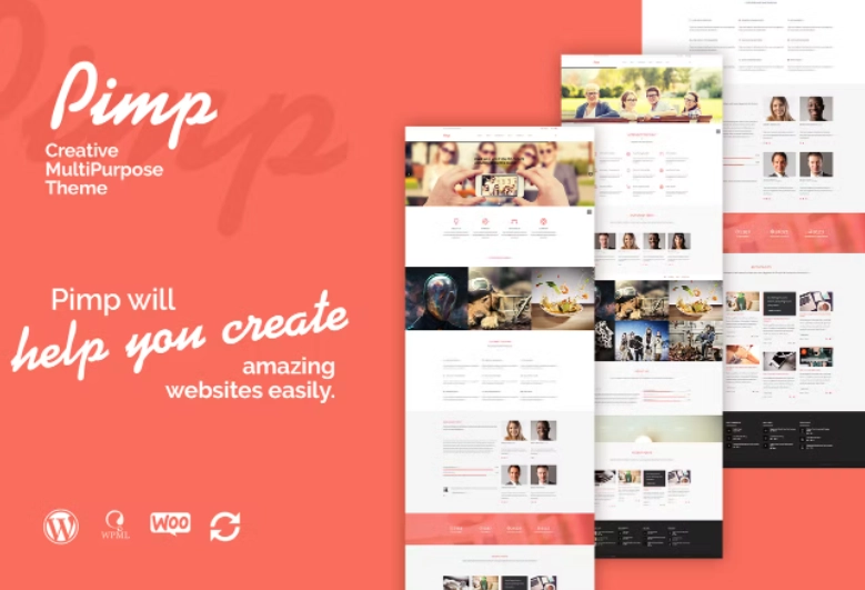 PIMP – Creative MultiPurpose Theme