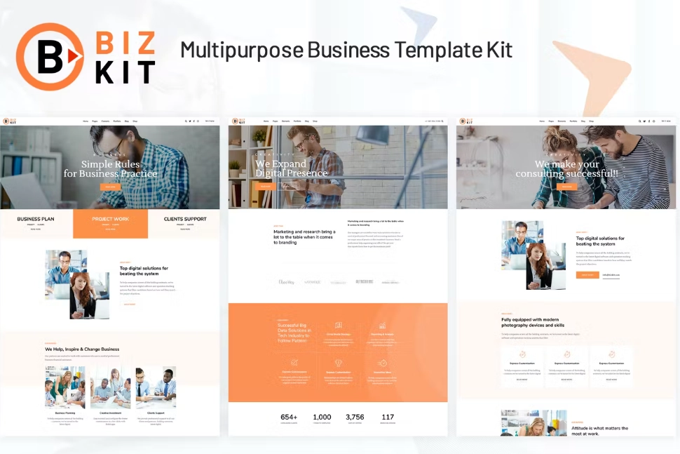 Biz – Multipurpose Business Template Kit