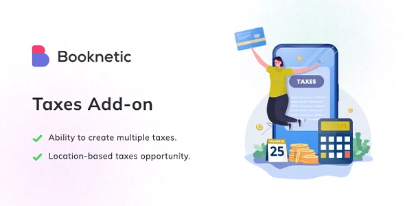 Booknetic Tax Addon