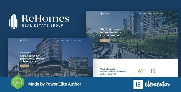 Rehomes – Real Estate Group WordPress Theme