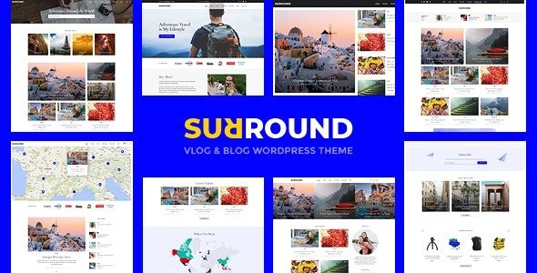 Surround – Vlog & Blog WordPress Theme