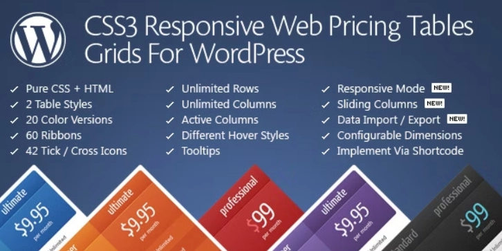 CSS3 Compare Pricing Tables