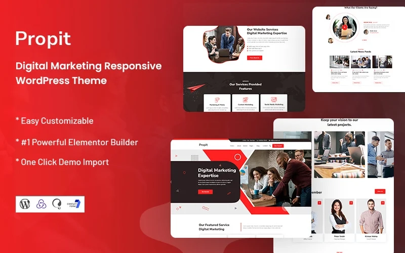 Propit – Digital Marketing WordPress Theme