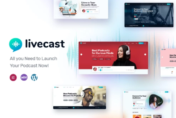 Livecast – Podcast Theme