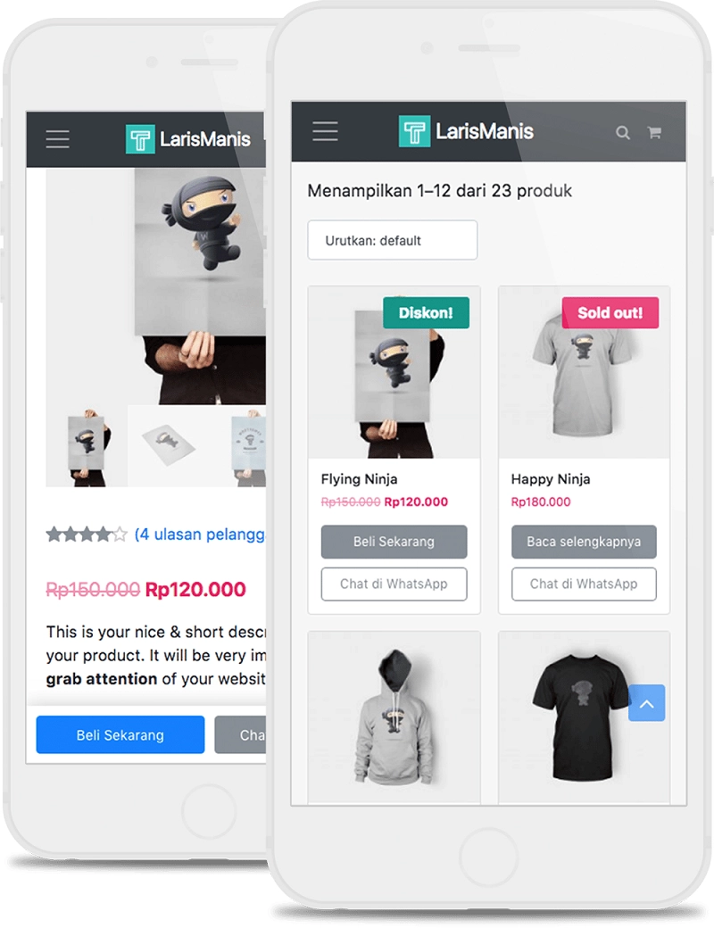 LarisManis – WooCommerce WordPress Theme