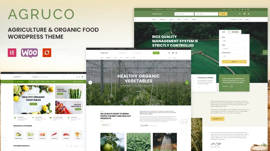 Agruco – Agriculture & Organic Food Theme