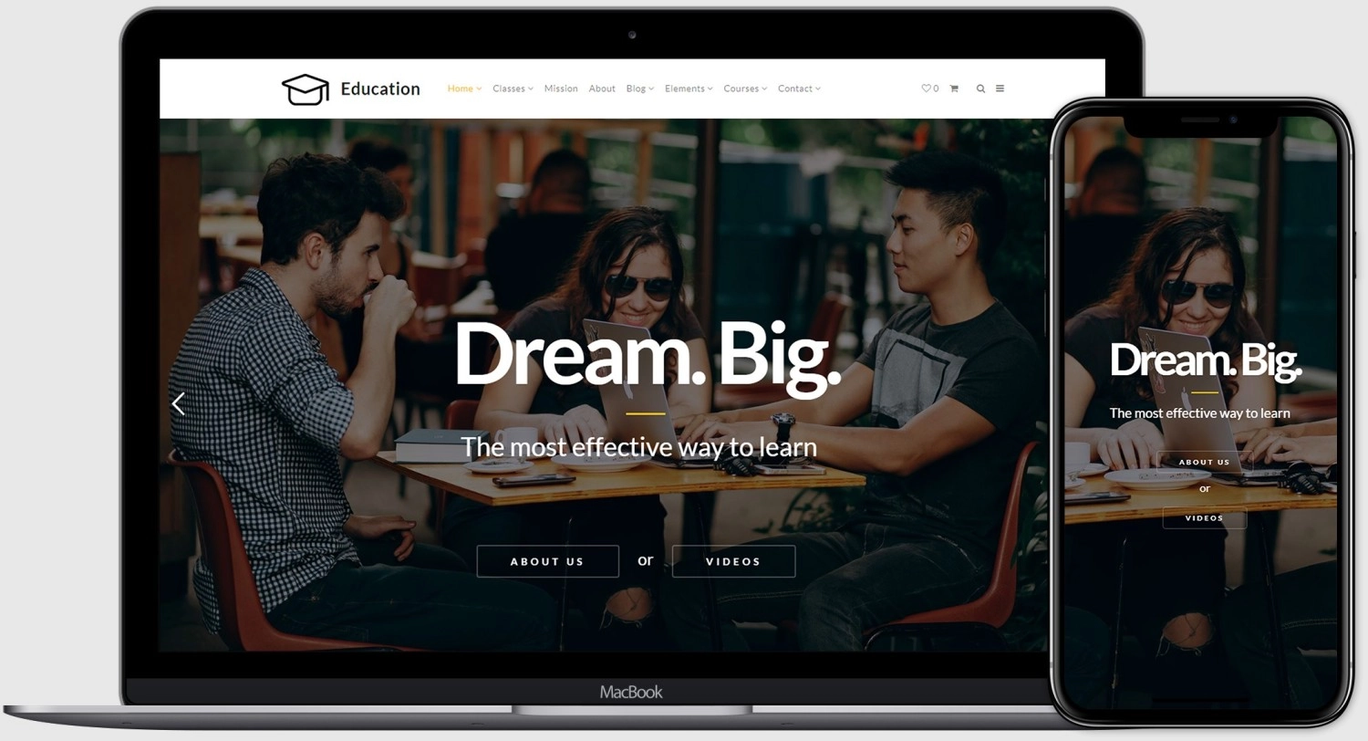 VisualModo – Education WordPress Theme