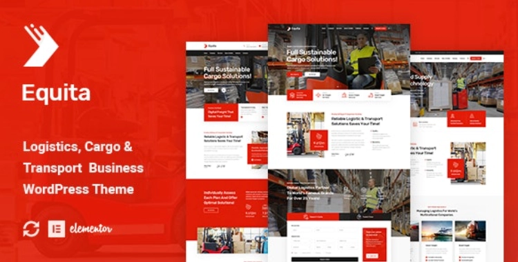 Equita – Logistics Cargo WordPress Theme
