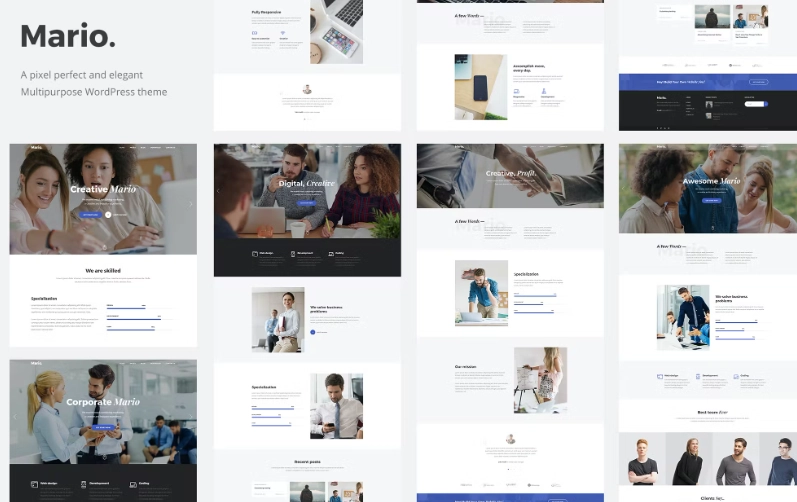 Mario. – Creative Multipurpose WordPress Theme