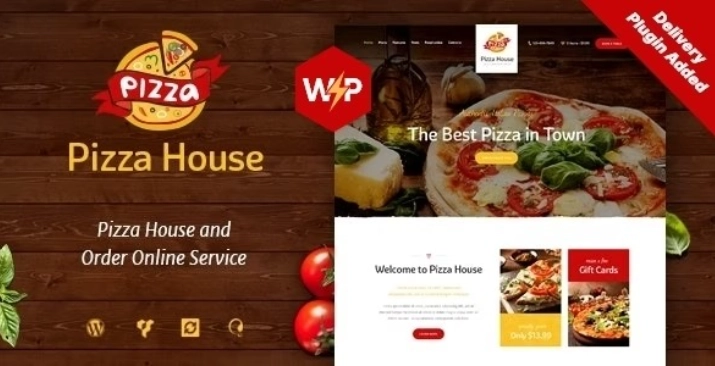 Pizza House – Restaurant / Cafe / Bistro WordPress Theme