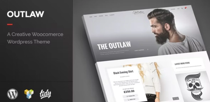 Outlaw – Stylish WooCommerce WordPress Theme