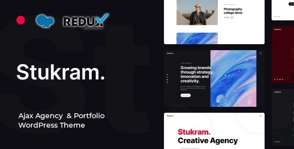 Stukram – AJAX Agency & Portfolio Template