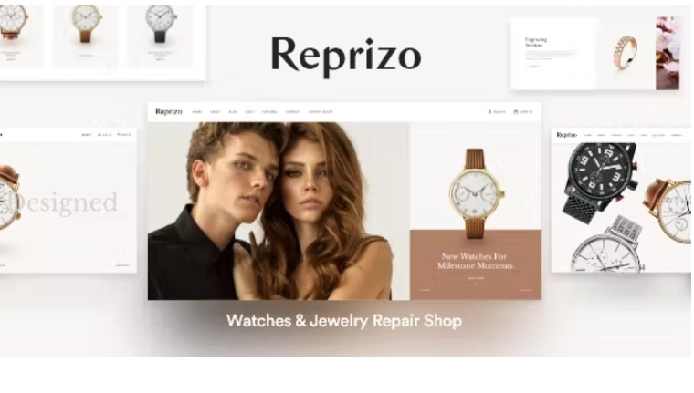 Reprizo – Jewelry & Watch Shop WordPress Theme