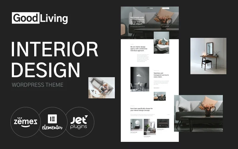 GoodLiving – Interior Design WordPress Theme