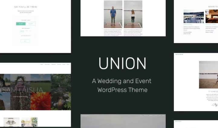 Union – Wedding and Event WordPress Theme