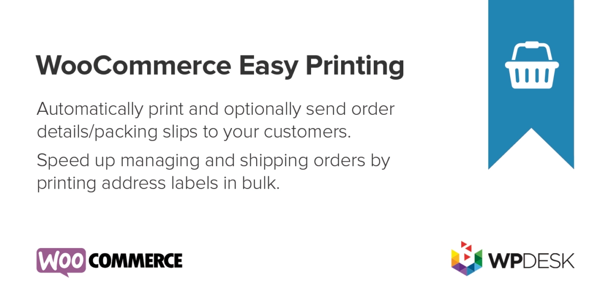 WooCommerce Print Orders & Address Labels