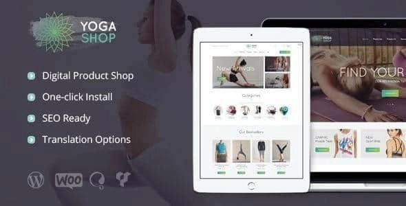 Yoga Shop – A Modern Sport Clothing & Equipment Store WordPress Theme