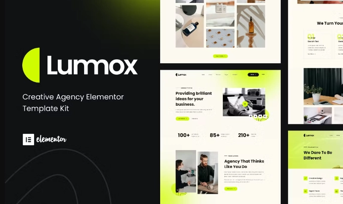 Lummox – Creative Agency Elementor Template