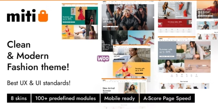Miti – Elementor Fashion WooCommerce Theme