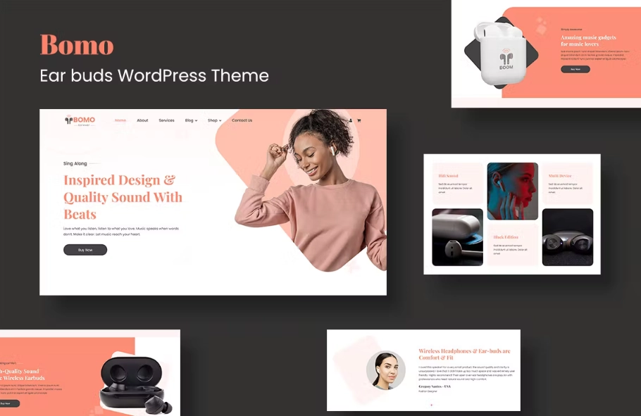 Bomo – One Product WordPress Theme