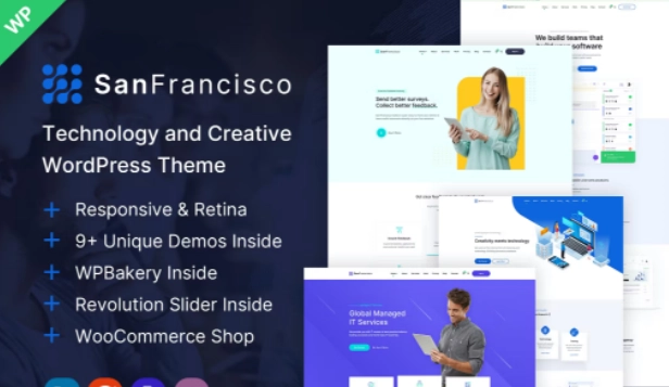 San Francisco – Creative WordPress Theme