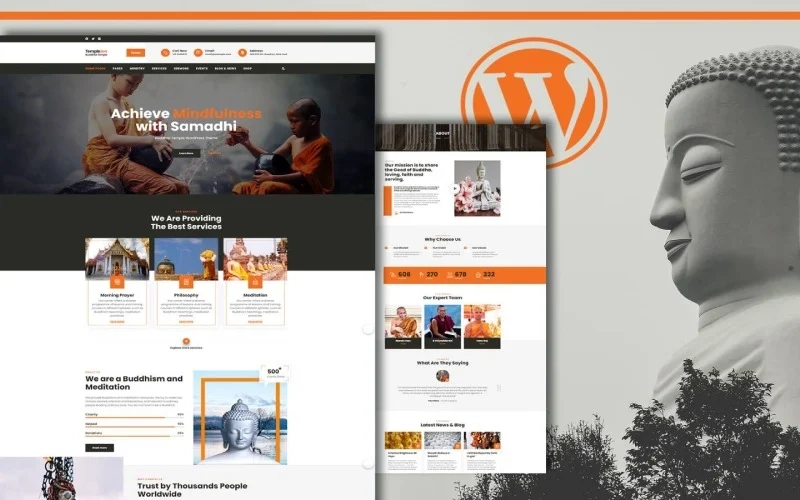 Templezen – Temple WordPress Theme