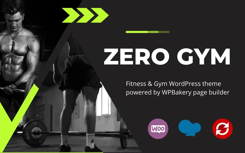 ZeroGym – Fitness and Gym WordPress theme WordPress Theme