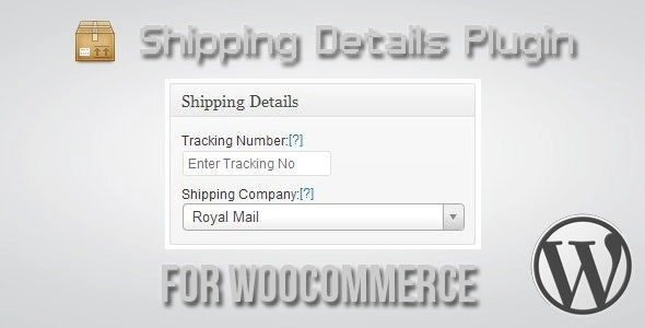 Shipping Details for WooCommerce