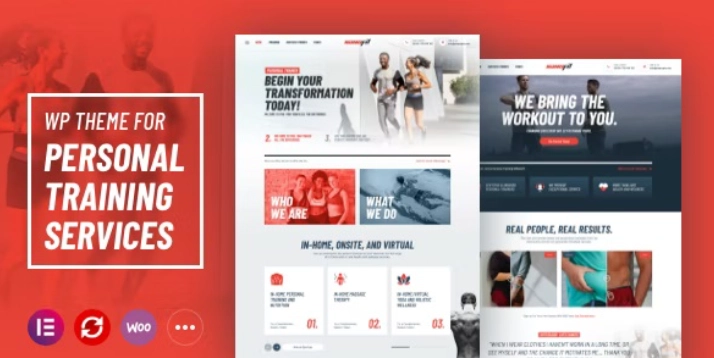 NanoFit – WP Theme for Personal Training Services