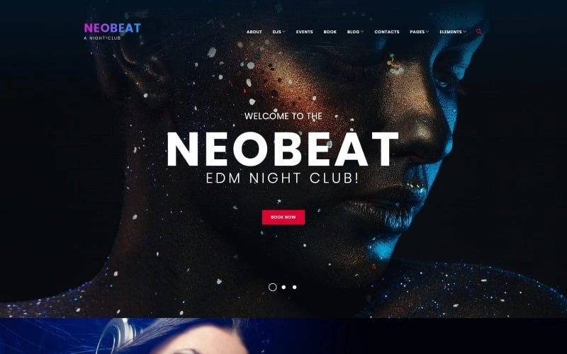 Neobeat – Night Club & Entertainment WordPress Theme