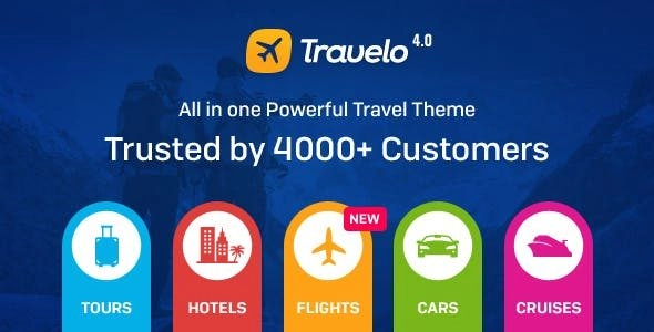 Travelo – Travel/Tour Booking Responsive WordPress Theme