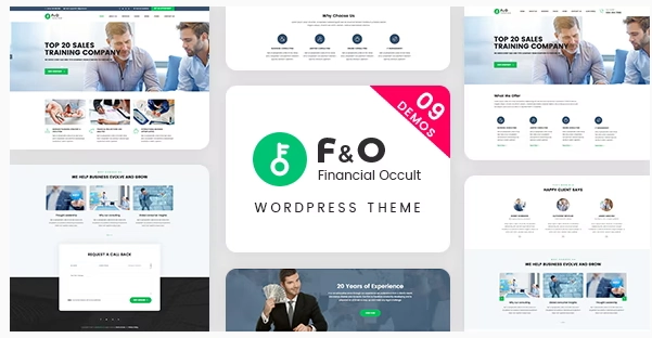 F&O – Consultant Finance WordPress Theme