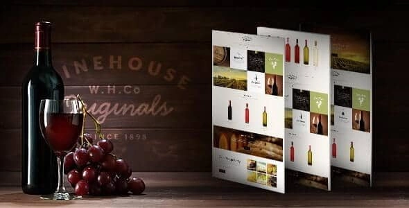 Wine House | Vineyard & Restaurant Liquor Store WordPress Theme