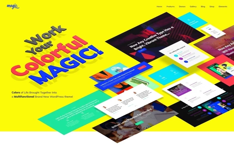 Magic – Multipurpose Creative WordPress Theme