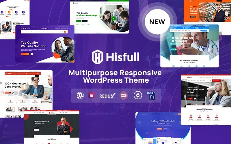 Hisfull – Multipurpose Responsive WordPress Theme