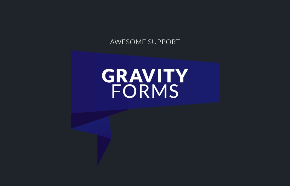 Awesome Support: Gravity Forms
