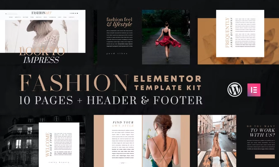 Fashion Art – WooCommerce Elementor Template