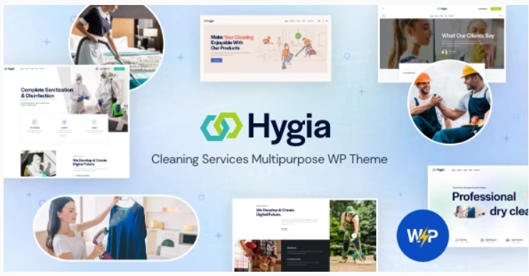 Hygia – Cleaning Services Multipurpose WordPress Theme