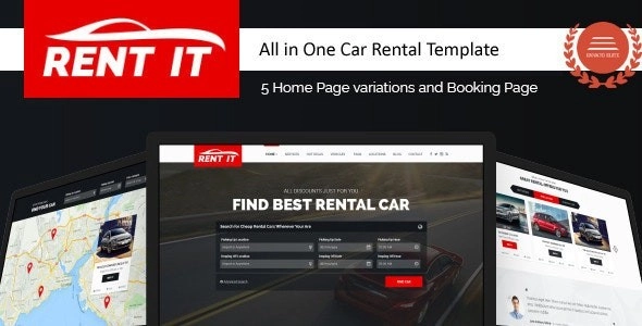 Rentit – Multipurpose Vehicle Car Rental WordPress Theme
