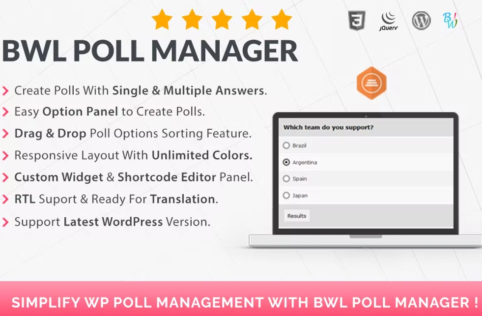 BWL Poll Manager