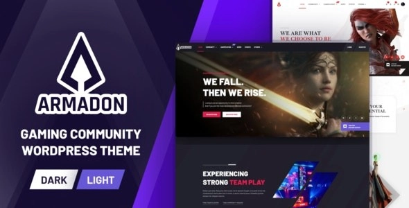 Armadon – Gaming Community WordPress Theme